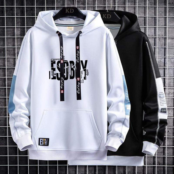 Planet Gates Letter Print Mens Hoodies 2021 Japanese Style Hip Hop Casual Sweatshirts Streetwear Male Hoodies Harajuku Pullover Tops