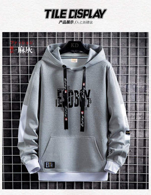 Planet Gates Letter Print Mens Hoodies 2021 Japanese Style Hip Hop Casual Sweatshirts Streetwear Male Hoodies Harajuku Pullover Tops