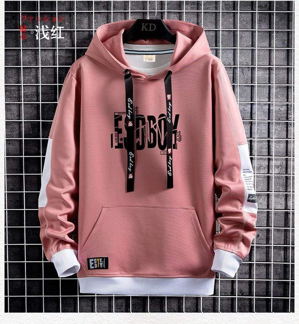 Planet Gates Letter Print Mens Hoodies 2021 Japanese Style Hip Hop Casual Sweatshirts Streetwear Male Hoodies Harajuku Pullover Tops