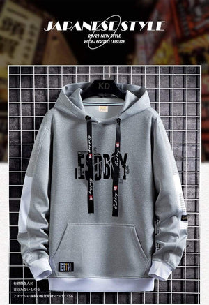 Planet Gates Letter Print Mens Hoodies 2021 Japanese Style Hip Hop Casual Sweatshirts Streetwear Male Hoodies Harajuku Pullover Tops