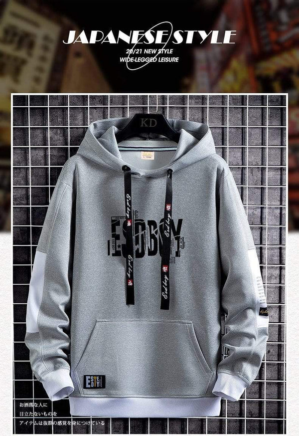 Planet Gates Letter Print Mens Hoodies 2021 Japanese Style Hip Hop Casual Sweatshirts Streetwear Male Hoodies Harajuku Pullover Tops