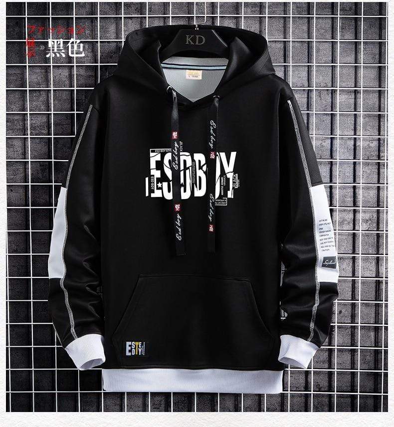Planet Gates Letter Print Mens Hoodies 2021 Japanese Style Hip Hop Casual Sweatshirts Streetwear Male Hoodies Harajuku Pullover Tops