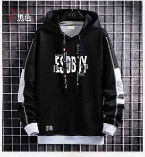 Planet Gates Letter Print Mens Hoodies 2021 Japanese Style Hip Hop Casual Sweatshirts Streetwear Male Hoodies Harajuku Pullover Tops