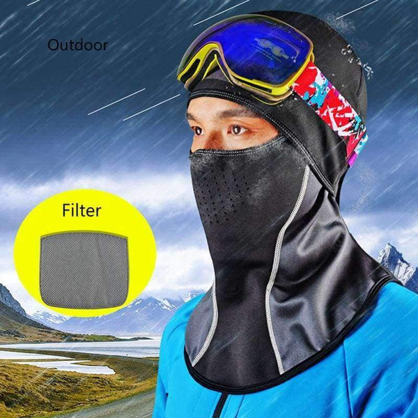 Planet Gates LF0711 Thermal Skiing Caps Bib Windproof Neck Scarf Warm Up Face Mask Snowboard Snow Wintrt Motorcycle Cycing Shield Men Cap