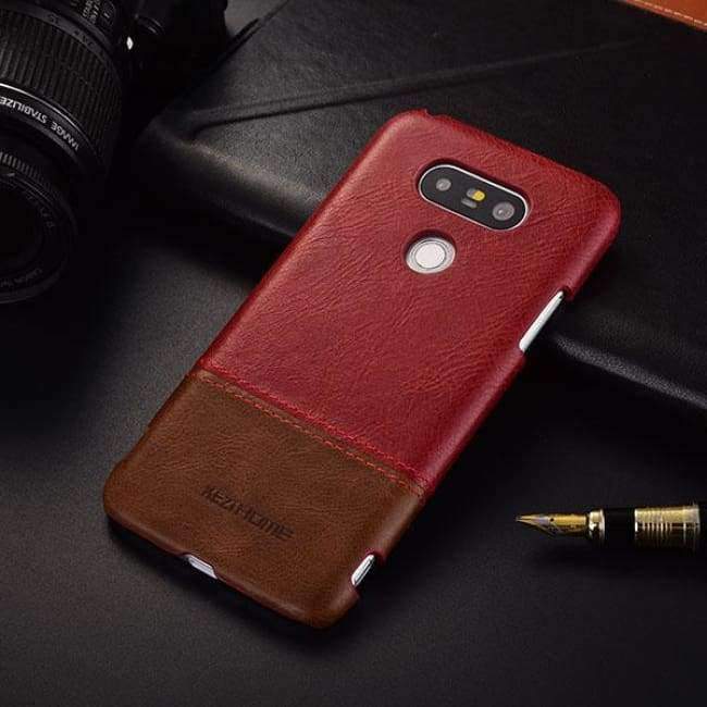 Planet Gates LGg5 coffee / Genuine Leather Vintage genuine leather back cover case For LG G5 phone cases and covers LGg5 shell