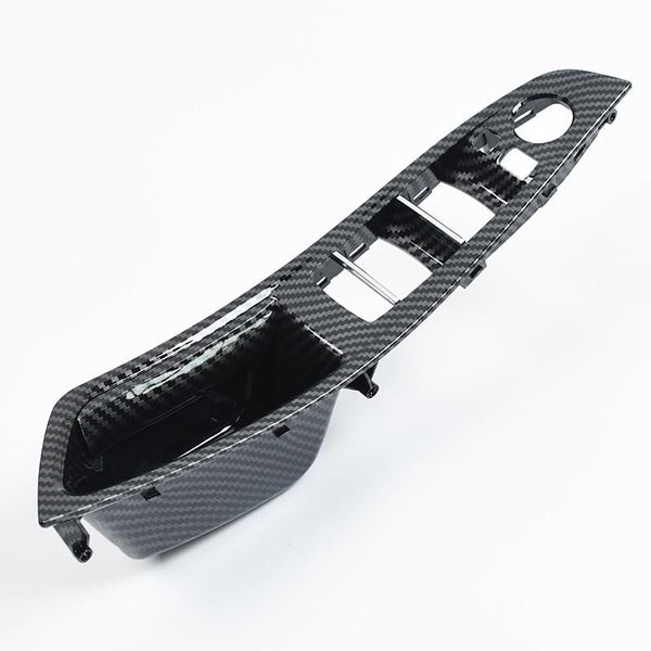 Planet Gates LHD RHD Interior Door Carbon Fiber Armrest Pull Handle Assembly Replacement For BMW 5 Series F10 F11 520i 523i 525i 528i 535i