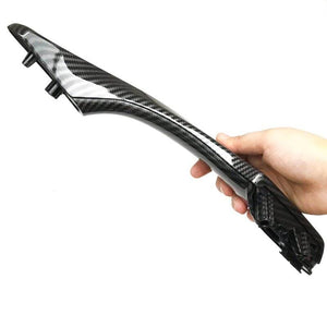 Planet Gates LHD RHD Interior Door Carbon Fiber Armrest Pull Handle Assembly Replacement For BMW 5 Series F10 F11 520i 523i 525i 528i 535i