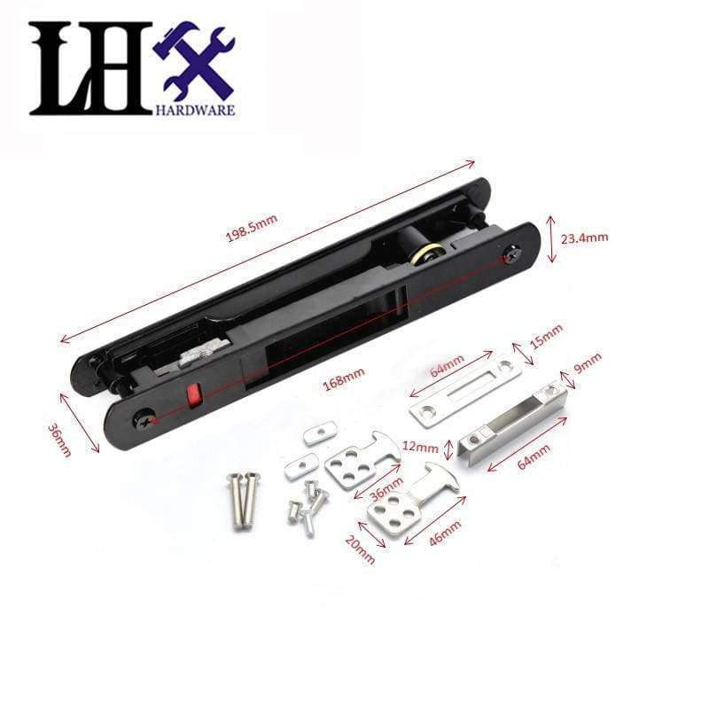 Planet Gates LHX CMMS228 Hardware Zinc Alloy Interior Locks Sliding Door Lock  Color Coded Red/Green Window Lock Cerradura