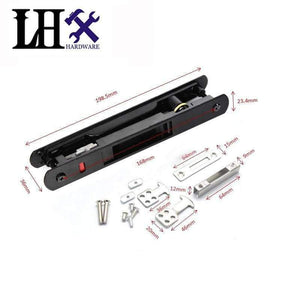 Planet Gates LHX CMMS228 Hardware Zinc Alloy Interior Locks Sliding Door Lock  Color Coded Red/Green Window Lock Cerradura