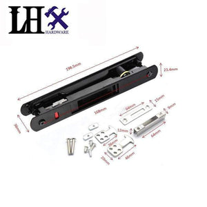 Planet Gates LHX CMMS228 Hardware Zinc Alloy Interior Locks Sliding Door Lock  Color Coded Red/Green Window Lock Cerradura