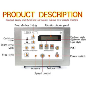 Planet Gates Liberty dermographe maquillage Permanent Makeup machine Digital High quality Tattoo Machine Cosmetic tatoo kit needle tattoo gun