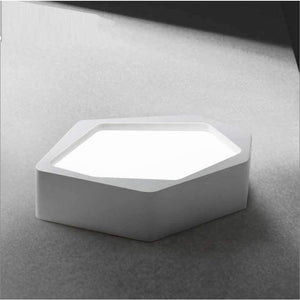 Planet Gates Library 1 Pcs Novelty Cell Led Light modern Commercial Lighting For Office Study Room Surface Black White Led Ceiling Lamp Avize