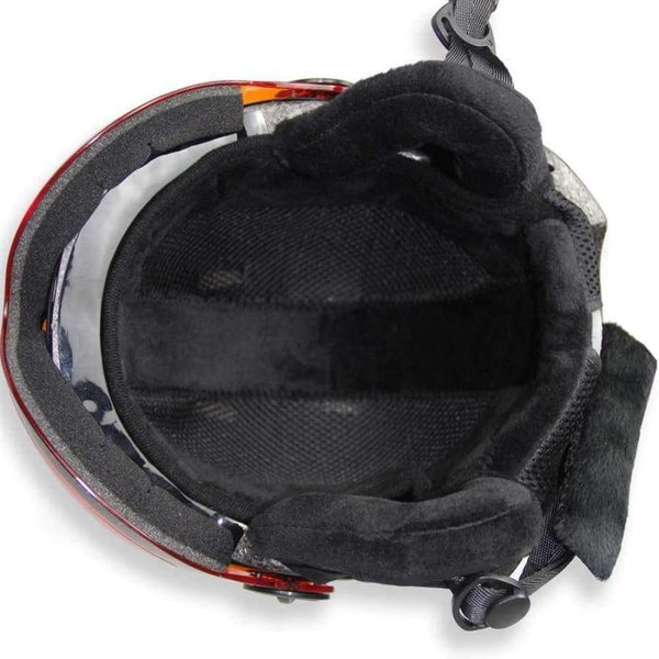 Planet Gates light black / 58-60cm Ski Helmet With Goggles Snowboard Helmet Men/Women/Kids Snowmobile Motorcycle Skis/Sled Mask Winter Snow Warm Fleece