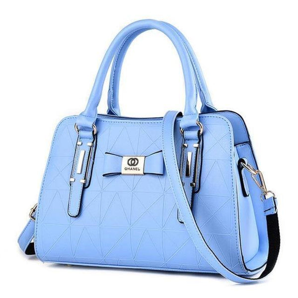 Planet Gates light blue / 32CMX13CMX23CM Luxury Women Handbag PU Leather Shoulder Bags Lady Large Capacity Crossbody Hand Bag Sac A Main