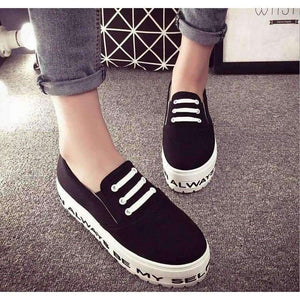 Planet Gates Light Blue / 4.5 Creepers Smile Face Shoes Woman plus size 35-40 Platform Women Flats Shoes 2016 White