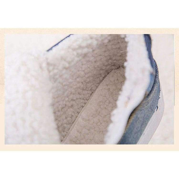 Planet Gates Light Blue / 4.5 Sports Shoes Women 2018 New Hot Style Sneakers Women Shoes Plus Size Denim Zip Plush Plaform Vulcanize Shoes tenis feminino