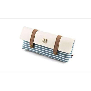 Planet Gates light blue Canvas Pencil Case school Pencil Bag for school pencil-case Office School Supplies Pens Pencils Writing Supplies Gift