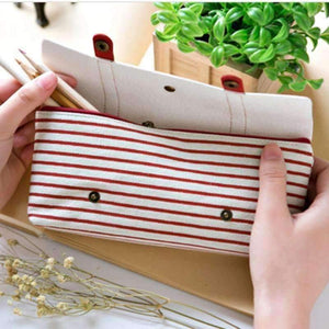 Planet Gates light blue Canvas Pencil Case school Pencil Bag school pencil-case Office Supplies Pens Pencils Writing Supplies Gifts S18131