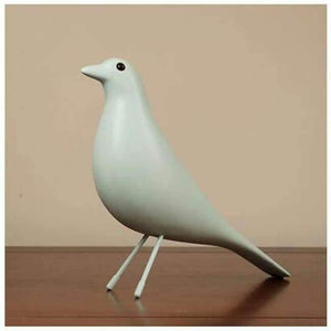 Planet Gates light blue / L Europe Resin Bird Figurine Home Furnishing Decoration Craft Wedding Christmas Gift Peace Dove Statue Home Office Mascot