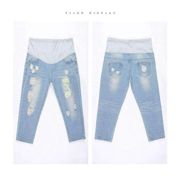 Maternity Jeans Maternity Pants Clothes For Pregnant Women Trousers Nursing Prop Belly Leggings Jeans Pregnancy Clothing Pants - Planet Gates