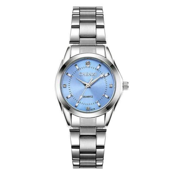Planet Gates Light Blue Watch Women Quartz Watch Women's Wrist watches Female Dress Clock xfcs relogio feminino