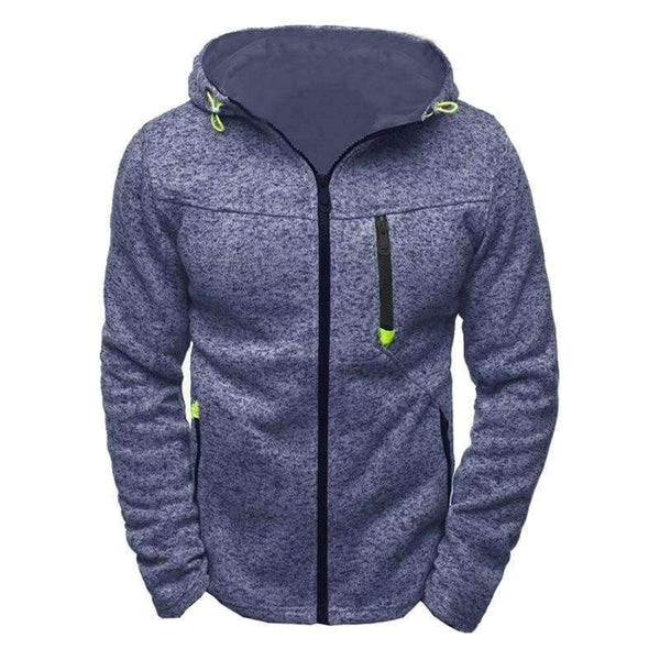 Planet Gates light gray / M Jackets Autumn Winter Men's Coats Contrast Color Sweatshirts Long Sleeve Sportswear Hooded Male Tennis Jackets YC702132