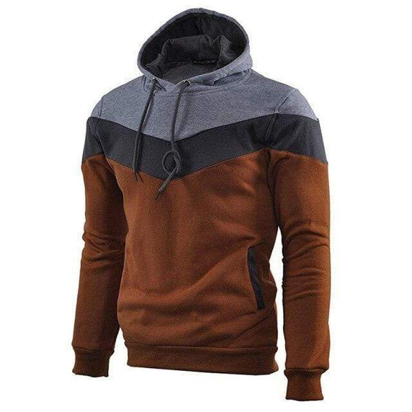 Planet Gates light gray / M Men's Casual Fashion Sweatshirts Pure Pullover Hoodie Long Sleeve Sweatershirt Tops Hooded Streetwear Sweatshirts DROP SHIPPING