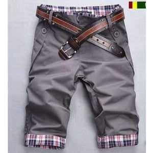 Planet Gates светло сиво / M TANGNEST Най-продавани 2018 Нови най-продавани мъжки летни ежедневни модни шорти 10 различни цвята Високо качество Размер M-2XL Q159