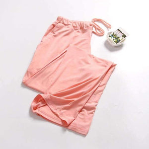 Planet Gates light gray / M Women's Trousers Modal Spring Autumn Bottom Pyjama Cotton Pajama Pants Ladies Pajama Bottoms Black Women Sleeping Pants Q296