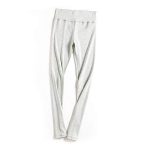 Planet Gates light gray / S Women High-rise Stretch Fit Legging Casual Skinny Leggings