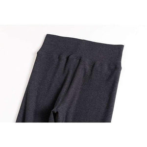 Planet Gates light gray / S Women High-rise Stretch Fit Legging Casual Skinny Leggings