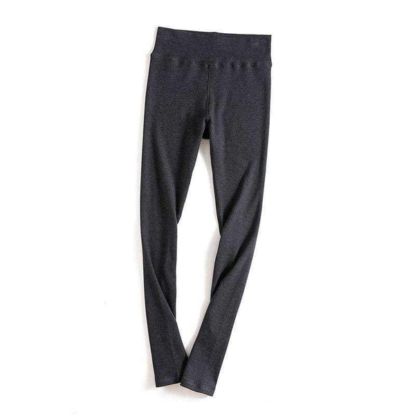 Planet Gates light gray / S Women High-rise Stretch Fit Legging Casual Skinny Leggings