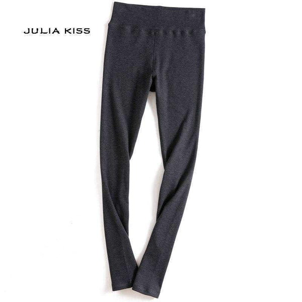 Planet Gates light gray / S Women High-rise Stretch Fit Legging Casual Skinny Leggings