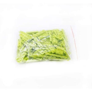 Planet Gates Light Green 100pcs/lot Construction Building Blocks Set Children Birkcs Parts Mix 8 Size DIY Model Building Figure Eduational Toys For Kids