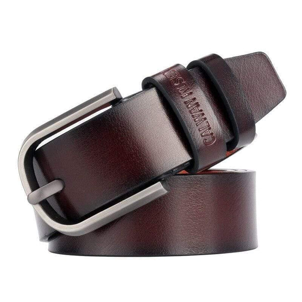 Man Leather Belt Luxury High Quality Belts for Men and Women New Fashion Classice Vintage Pin Buckle Leather Belt Male Belt Men