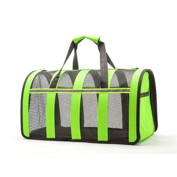 Planet Gates Light Green / 36x23x22cm Small Dog Travel Bag Pet Carrier Portable Pet Carrier Purse Breathable Puppy Dog Handbag S-L
