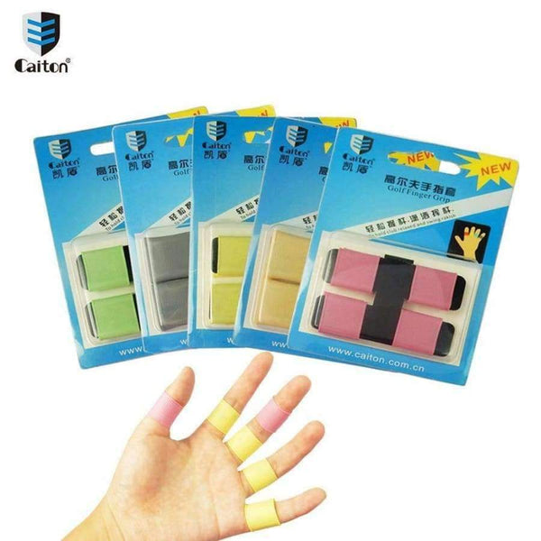 Planet Gates Light Green Golf Finger band sets  grip golfer swing aids functional rubber finger cots   8pcs/pack free shipping
