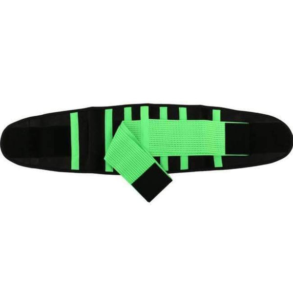 Planet Gates Light Green / S Men And Women Adjustable Elstiac Waist Support Belt Lumbar Back Support Exercise Belts Brace Slimming Belt Waist Trainer HB36-1