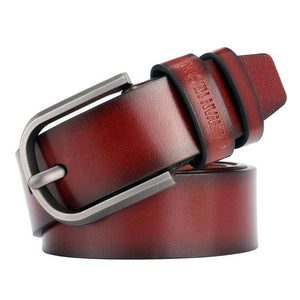 Man Leather Belt Luxury High Quality Belts for Men and Women New Fashion Classice Vintage Pin Buckle Leather Belt Male Belt Men