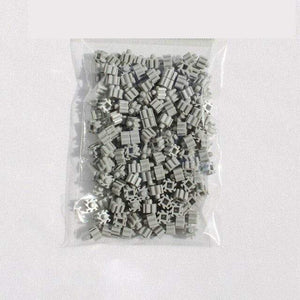 Planet Gates Light Grey 200pcs Mini Building Blocks DIY Brick 1x1Dots 200PCS 25Colors Educational Games Toys for Children Compatible with brands blocks