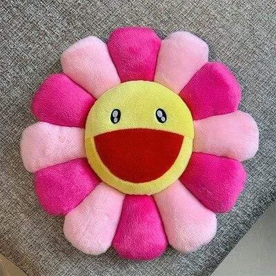 40cm-60cm Sunflower Pillow Soft Flower Stuffed Doll Kawaii Kaikai Kiki Colorful Plush Toy Cushion Gift Sunflower Cushion