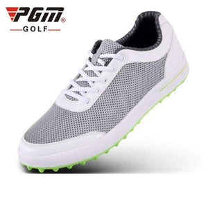 Planet Gates light Grey / 7 Spring new PGM golf male models ultra-light breathable mesh cloth shoes 3D color printing cloth driving range dedicated
