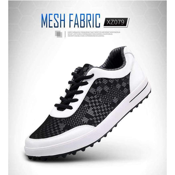 Planet Gates light Grey / 7 Spring new PGM golf male models ultra-light breathable mesh cloth shoes 3D color printing cloth driving range dedicated