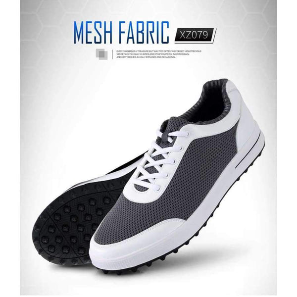 Spring new PGM golf male models ultra-light breathable mesh cloth shoes 3D color printing cloth driving range dedicated