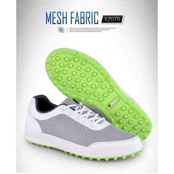 Spring new PGM golf male models ultra-light breathable mesh cloth shoes 3D color printing cloth driving range dedicated