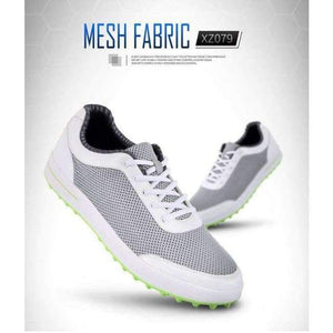 Planet Gates light Grey / 7 Spring new PGM golf male models ultra-light breathable mesh cloth shoes 3D color printing cloth driving range dedicated