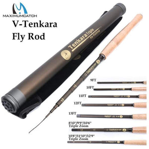 Planet Gates Light Grey 9/10/11//12/13FT Classical Tenkara Fly Fishing Rod 7:3 ACTION Super Light Traditional Tenkara Rod with Hook keepers