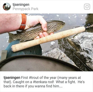 Planet Gates Light Grey 9/10/11//12/13FT Classical Tenkara Fly Fishing Rod 7:3 ACTION Super Light Traditional Tenkara Rod with Hook keepers