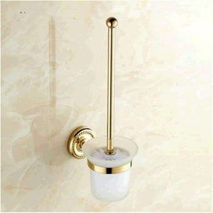 Planet Gates Light Grey Antique Gold Brass Carved Bath Decoration Polished Bathroom Accessories Mounting Bath Hardware Set Bathroom Products