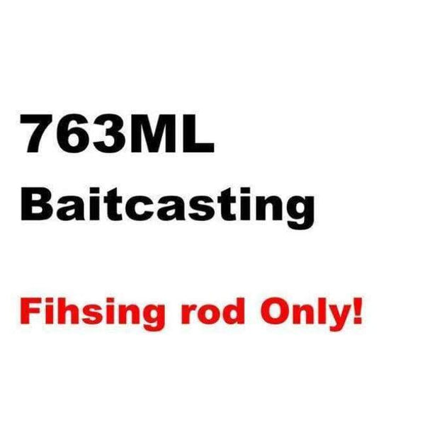 Planet Gates Light Grey / China 703 L & 763 ML Fast Action Spinning & Baitcasting Fishing rod 3 Sections Free Shipping